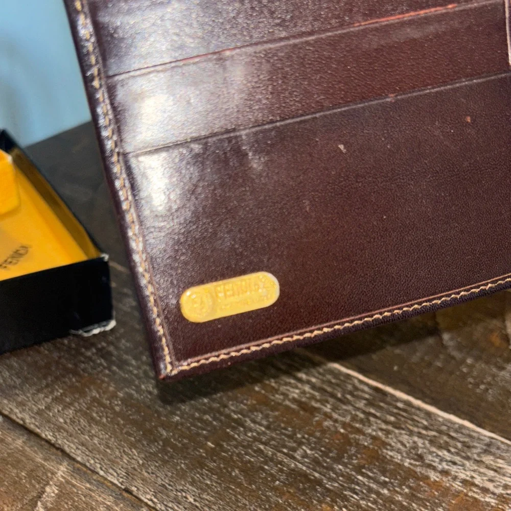 Fendi Zucca Wallet vintage
